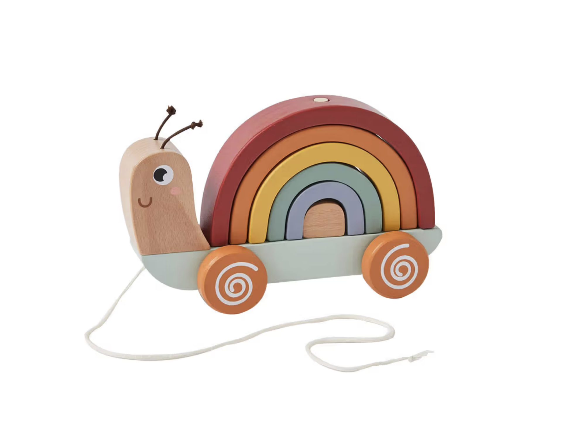 Wood Buildable Snail